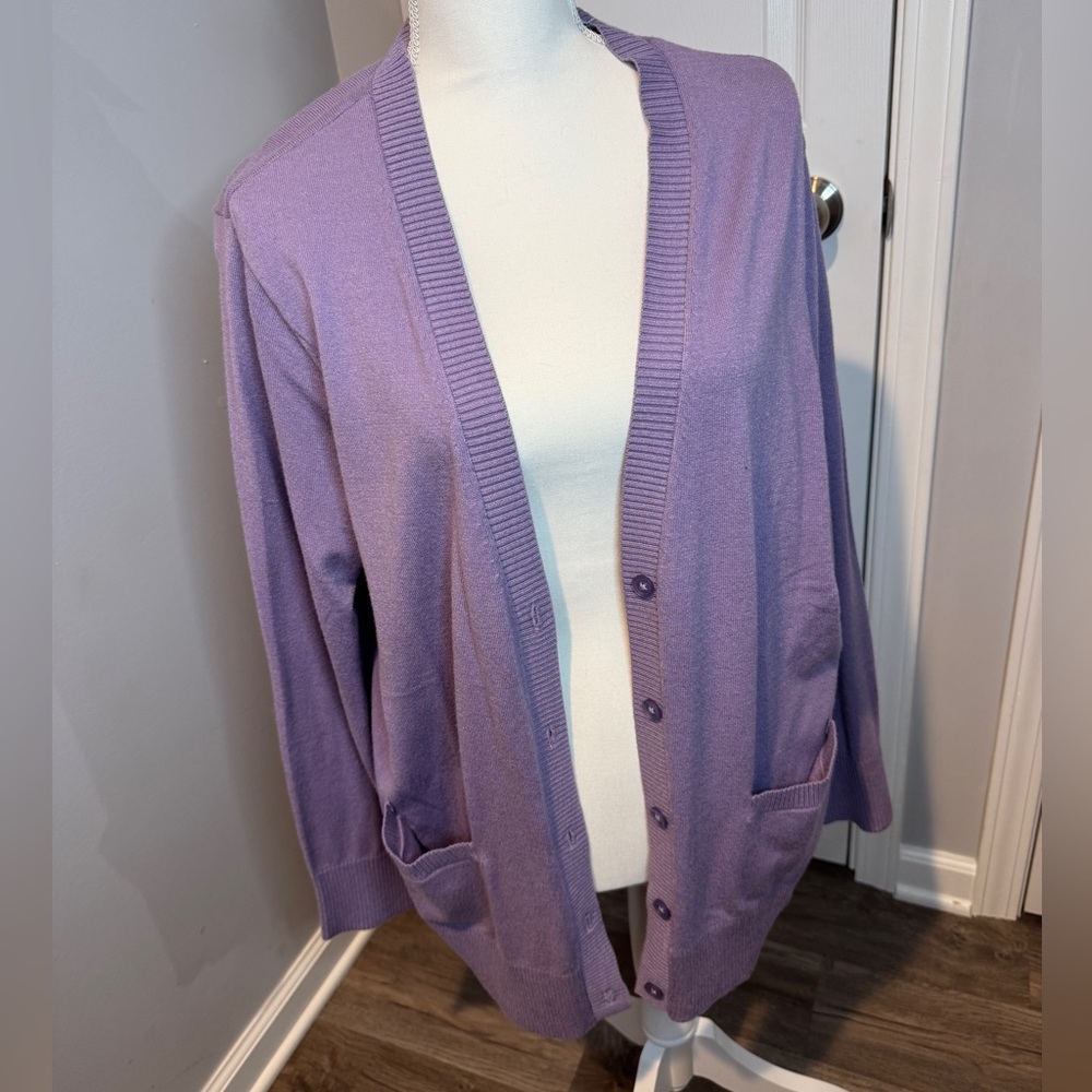 Torrid Lilac Cardigan Sweater